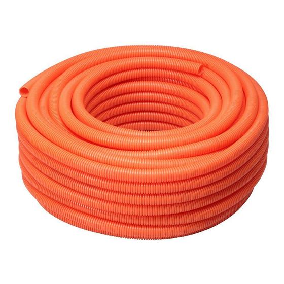 Conduite Corrugado Krona Laranja 3/4'' X50m 1236 Menor preço em Conduite Corrugado Krona Laranja 3/4'' X50m 1236