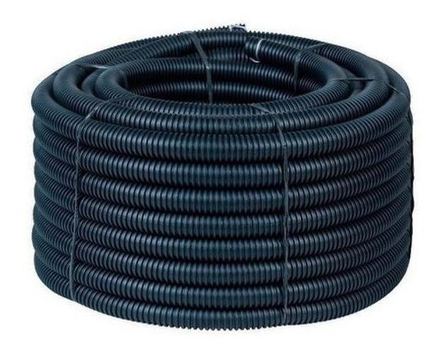 Imagem de Conduite Eletroduto 1/2 Reforçado Preto Rolo 50 Metros Dual