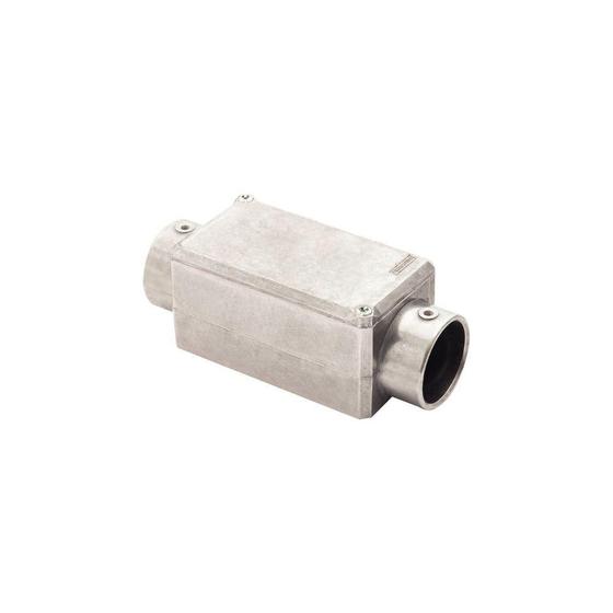 Imagem de Condulete Fixo 1.1-4" Tipo "c" - Com Tampa - Rosca Bsp - Com Pintura Tramontina