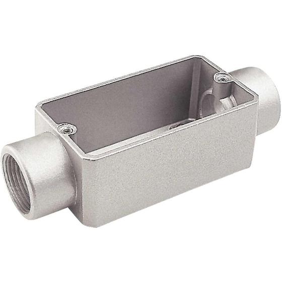 Imagem de Condulete Fixo 2.1/2" Tipo "c" - Com Tampa / Sem Rosca / Sem Pintura Tramontina