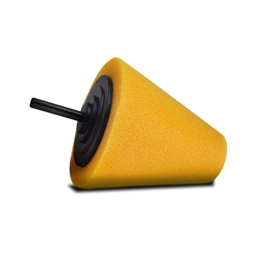 Imagem de Cone de Espuma Drill Amarelo Suave P/ Polimento Kers