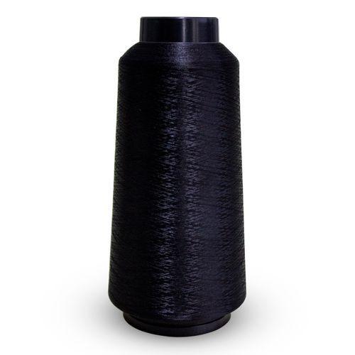 Cone de linha reta para costura 3658 metros bonfio branco e preto ...