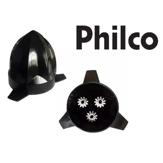 Imagem de Cone Espremedor Multiprocessador Philco  ALL IN ONE Preto