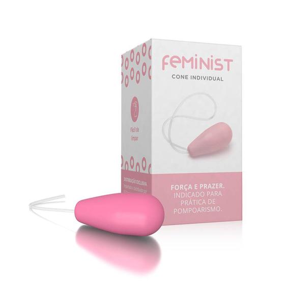 Imagem de Cone para Pompoarismo Feminist - Rosa - 20 g