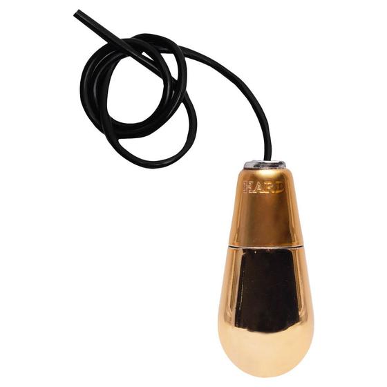 Imagem de Cone Vaginal Em Metal Dourado 32G Para Sensibilidade Vaginal Hard