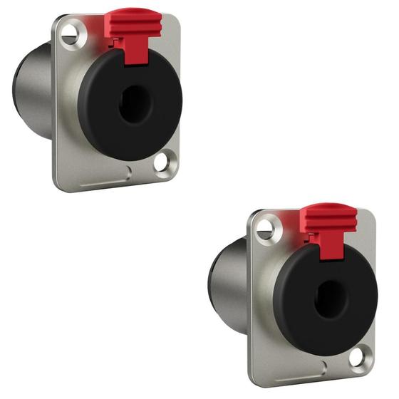 Imagem de Conector 1/4 Fêmea Painel Trs Wc 195 Wireconex 02 Unidades F108