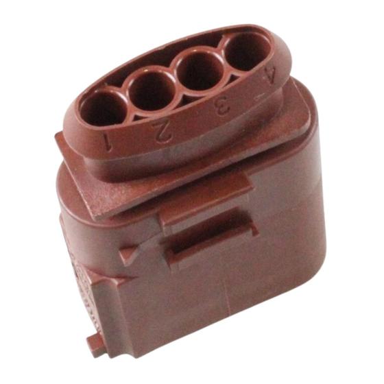 Imagem de Conector Alojamento Da Sonda Lambda Original Vw 1j0973824a