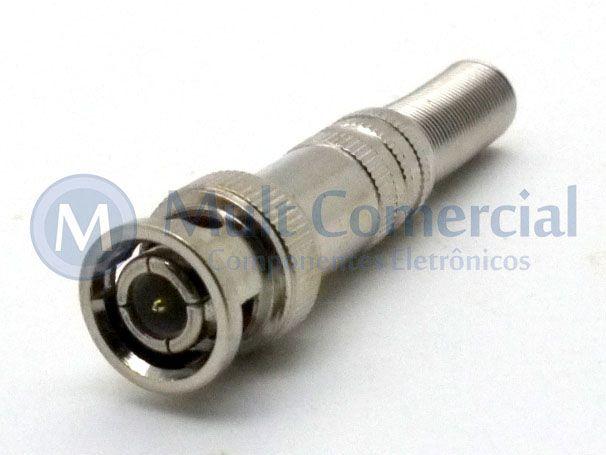 Imagem de Conector BNC Macho Com mola JL25099 - JIALI
