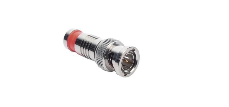 Imagem de Conector BNC RG-59 Vermelho NF-33CMPRD