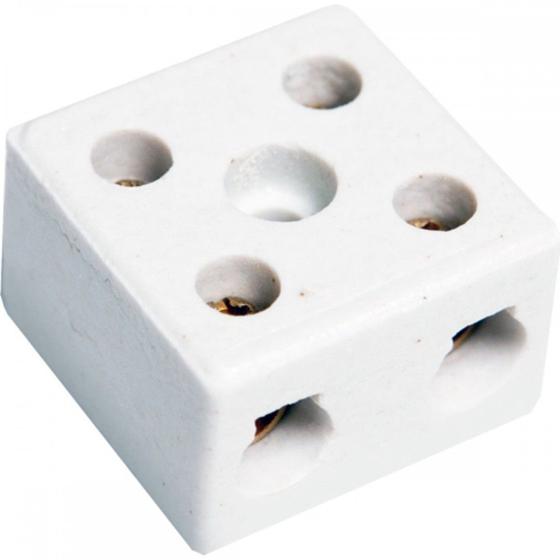 Imagem de Conector Brasfort Porcelana 16Mm Bif 8766 - Kit C/50 Unidades