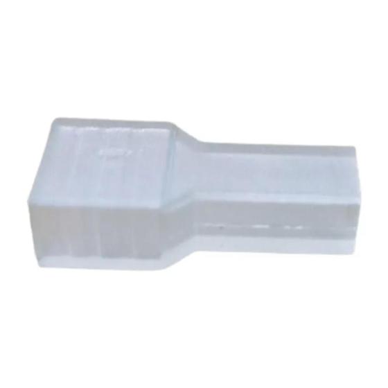 Imagem de Conector Capa Isolante Luva P/ Terminal Macho 6.3 C 100 Pçs