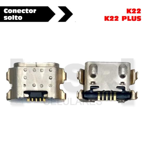 Imagem de Conector carga celular LG modelo K22 e K22 PLUS