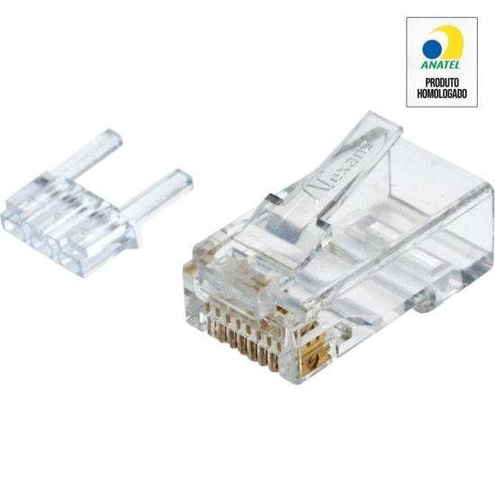 Imagem de Conector CAT.6 RJ45 Macho Nexans - PCT / 10