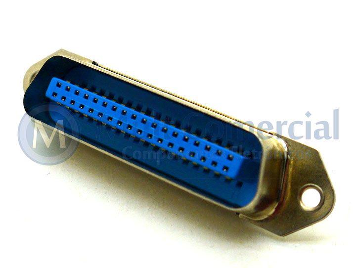 Imagem de Conector Centronics Macho PCI DS1039-36MLO - 36 Vias - Connfly