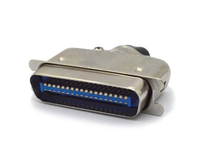 Imagem de Conector Centronics Macho Solda Fio DS1078-36MOL com Capa Metálica - 36 Vias
