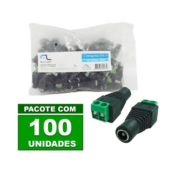 Imagem de Conector CFTV P4 Fema Borne - Lote 100 Unidades