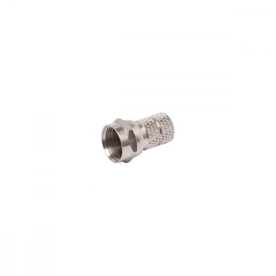 Imagem de Conector Coaxial Rosca Dezcomp Rg06 643 - Kit C/20