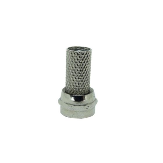 Imagem de Conector Coaxial Tipo Rosca Rg6 Pacote Com 20 Unidades - Foxlux