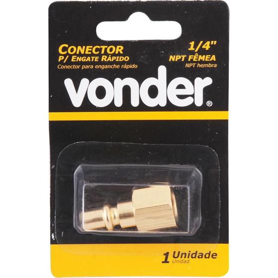 Imagem de Conector com Rosca Fêmea 1/4'' x 1/4'' Vonder