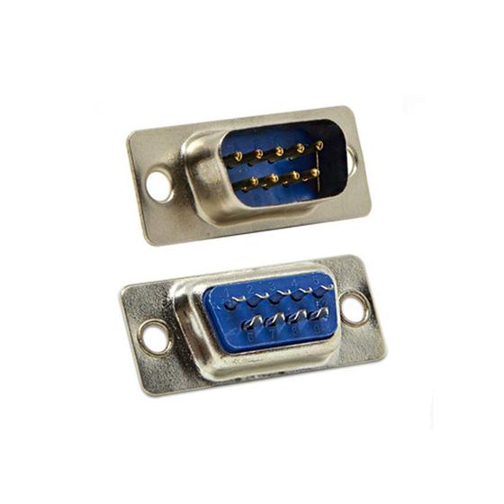 Imagem de Conector Db9 Macho Solda Fio Rs232 Serial 50 Peças