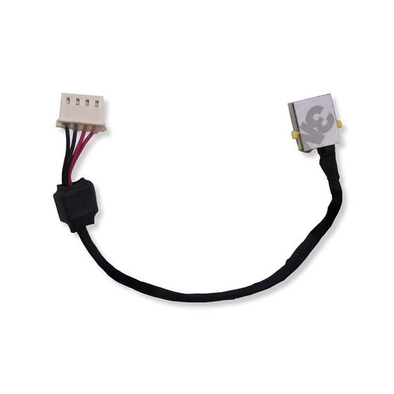 Imagem de Conector DC Jack para Notebook bringIT compatível com Acer Aspire 4740G  Com Cabo