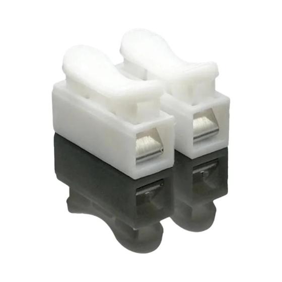 Imagem de Conector de Fio Rápido 1P/2P - Sem Solda - Pacote com 20/50 Peças