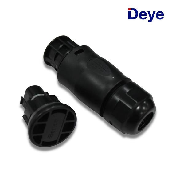 Imagem de Conector Deye Femea e ENDCAP com Tampa