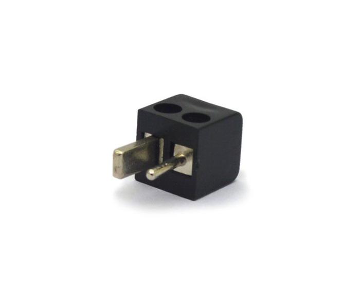 Imagem de Conector Din 2 Pinos Preto - JL21310 - Jiali