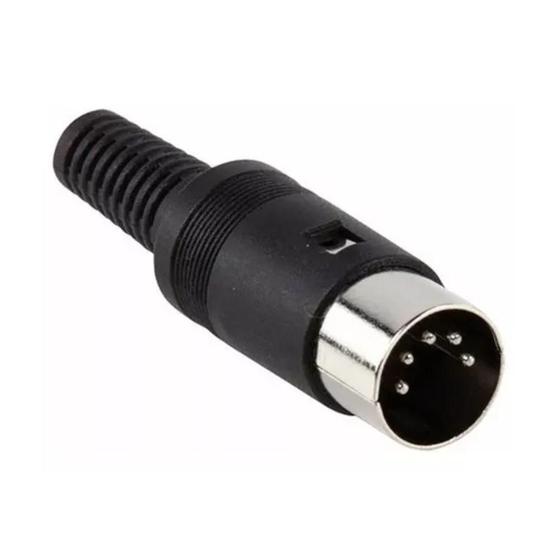 Imagem de Conector Din 5 Pinos Macho