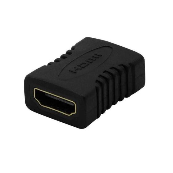 Imagem de Conector Emenda Adaptador Hdmi Femea X Femea Hdmi Para Cabo