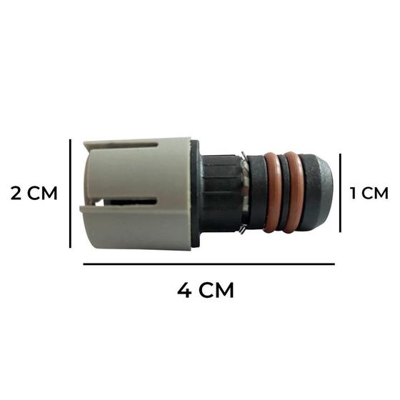 Imagem de Conector Engate Rápido Tubo Combustível Motor Cummins