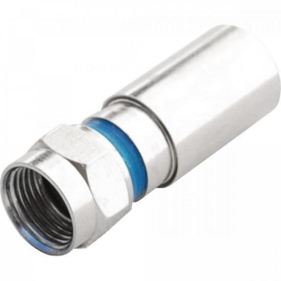 Imagem de Conector F Compressão CNF-60012A RG6 PROELETRONIC - CEM / 100 F002