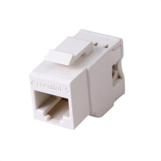 Imagem de Conector Fêmea Cat5e RJ45 Branco 90277 Nexans