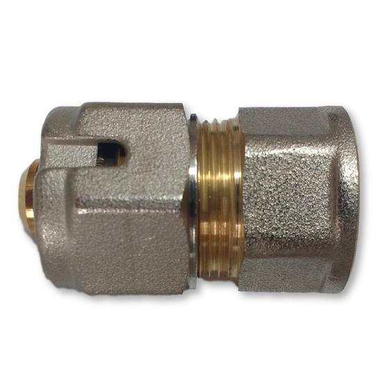 Imagem de Conector Fêmea Gás 20 Mm X 1/2 -  Roscar Emmeti