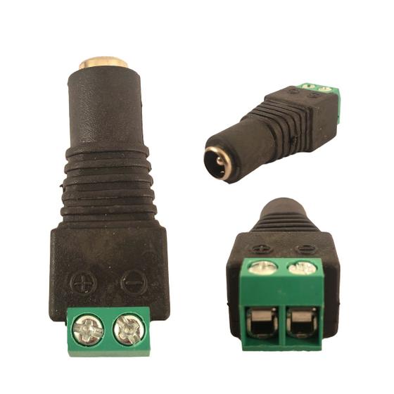 Imagem de Conector Femea Para Plug P4 Com 10 Unidades