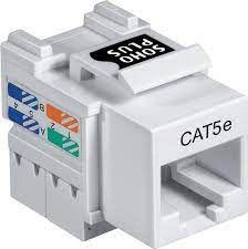 Imagem de Conector femea sohoplus cat.5e t568a/b keystone