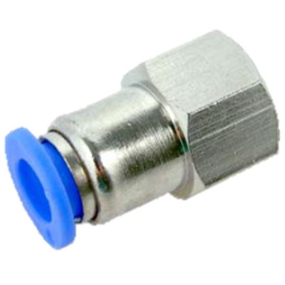 Imagem de Conector Fluir 1/8 x 6 mm Rosca Fêmea