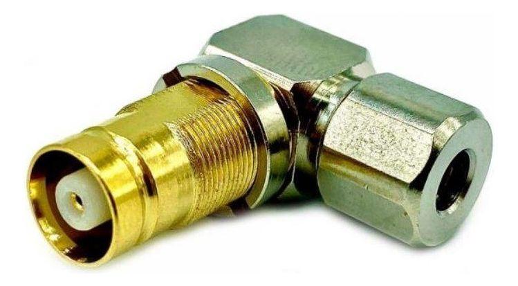 Imagem de Conector Iec Fêmea Angular Rf-75 0,4/2,5mm - Tebera 10pçs