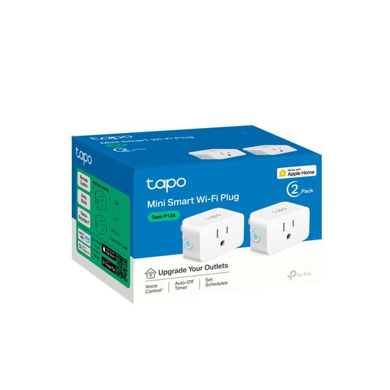 Imagem de Conector Inteligente TP-Link Tapo P125 (2 Unidades) - Compatível com Apple HomeKit - 15A/1800W