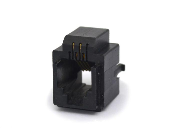 Imagem de Conector Jack Modular TFC 66 4p4c PCB 180º