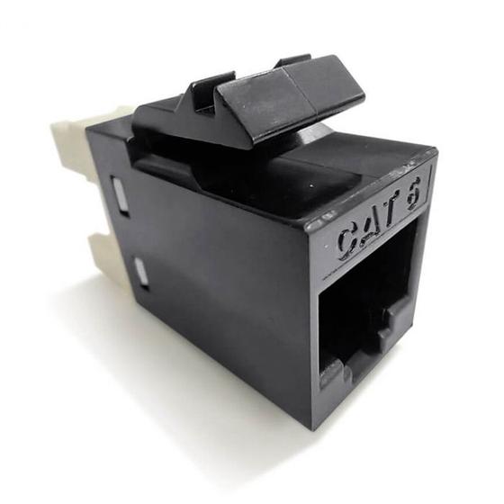 Imagem de Conector keystone rj45 fêmea cat6 wt-2002 - seccon