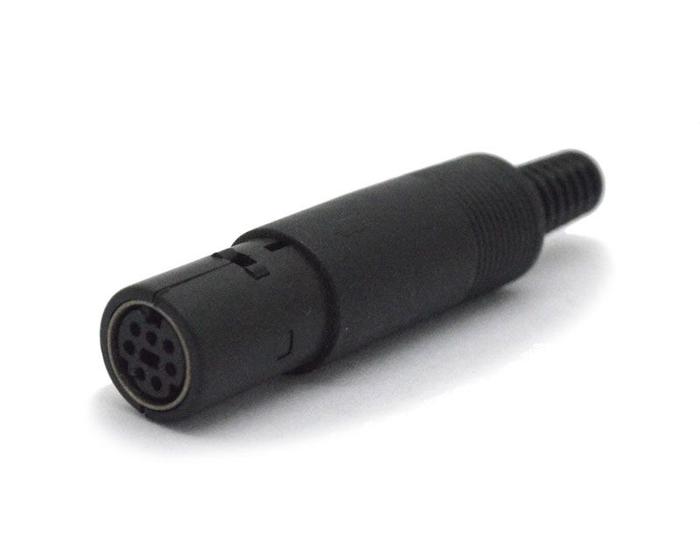 Imagem de Conector Mini Din Fêmea JL21324/7P Com Rabicho - Jiali