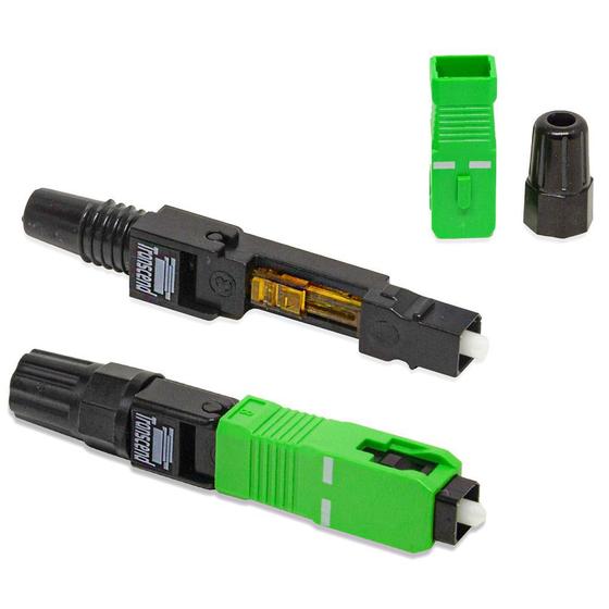 Conector Optico Monomodo SC/APC - Vd - BLUECOM - Outros Informática ...