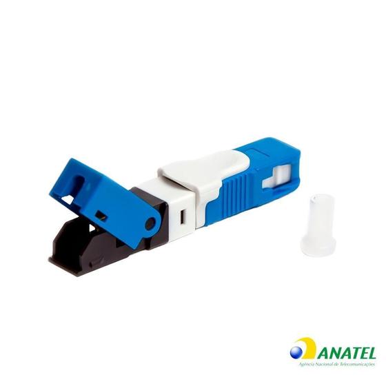 Imagem de Conector Ópticos SC/UPC com Trava Click