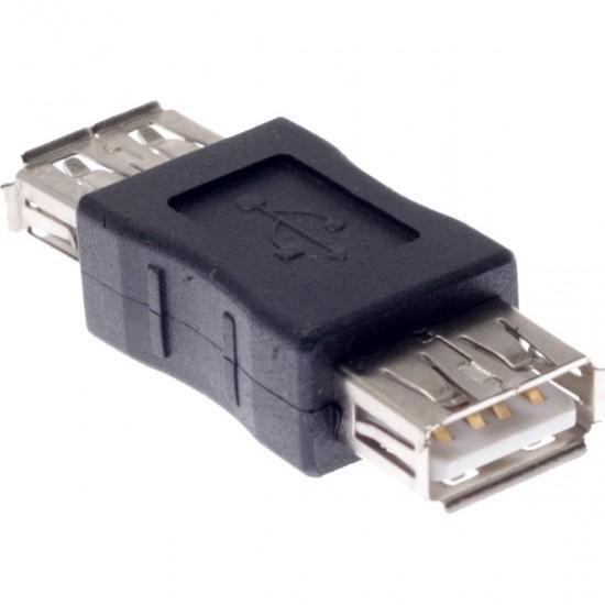 Imagem de Conector Para Cabo Usb Femea + Usb Femea Le-03