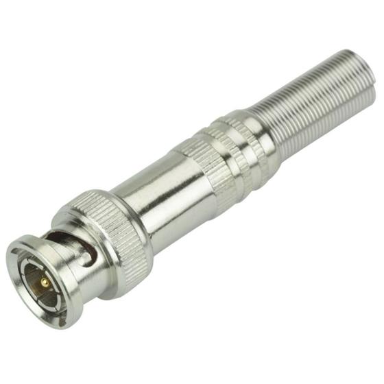 Imagem de Conector Plug Bnc Com Mola Solda 6mm Chipsce