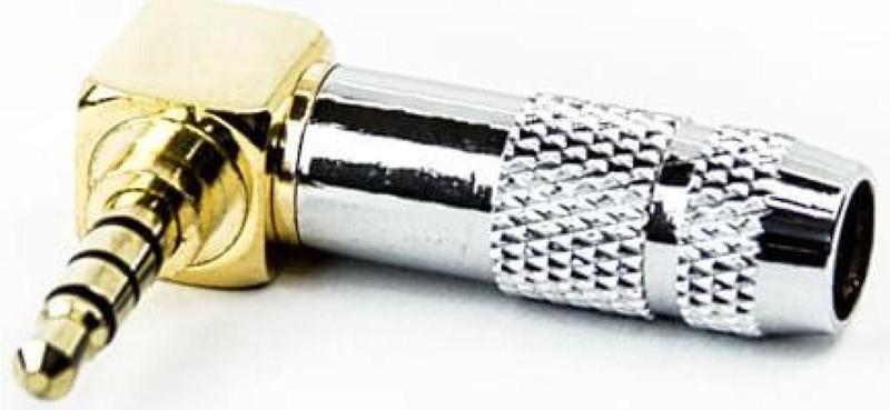 Imagem de Conector Plug P3 90 Graus Profissional