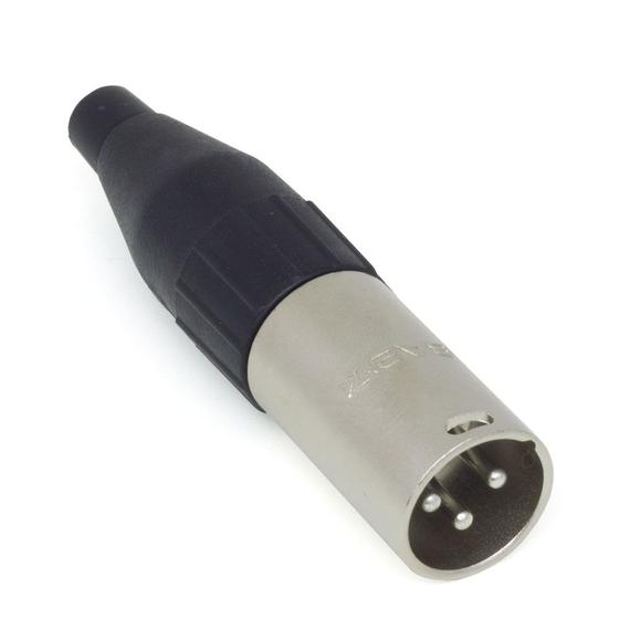 Imagem de Conector plug santo angelo xlr macho linha 3 polos sa2x