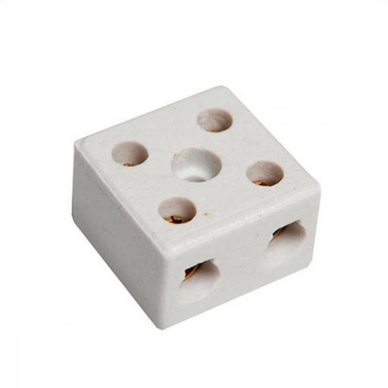 Imagem de Conector Porcelana F.C 2 Polos 6Mm - 20446-6