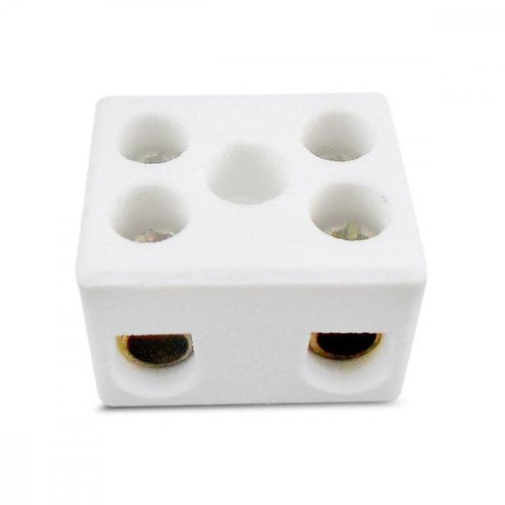 Imagem de Conector Porcelana Interneed 2 Polos 06Mm 66071 - Kit C/10